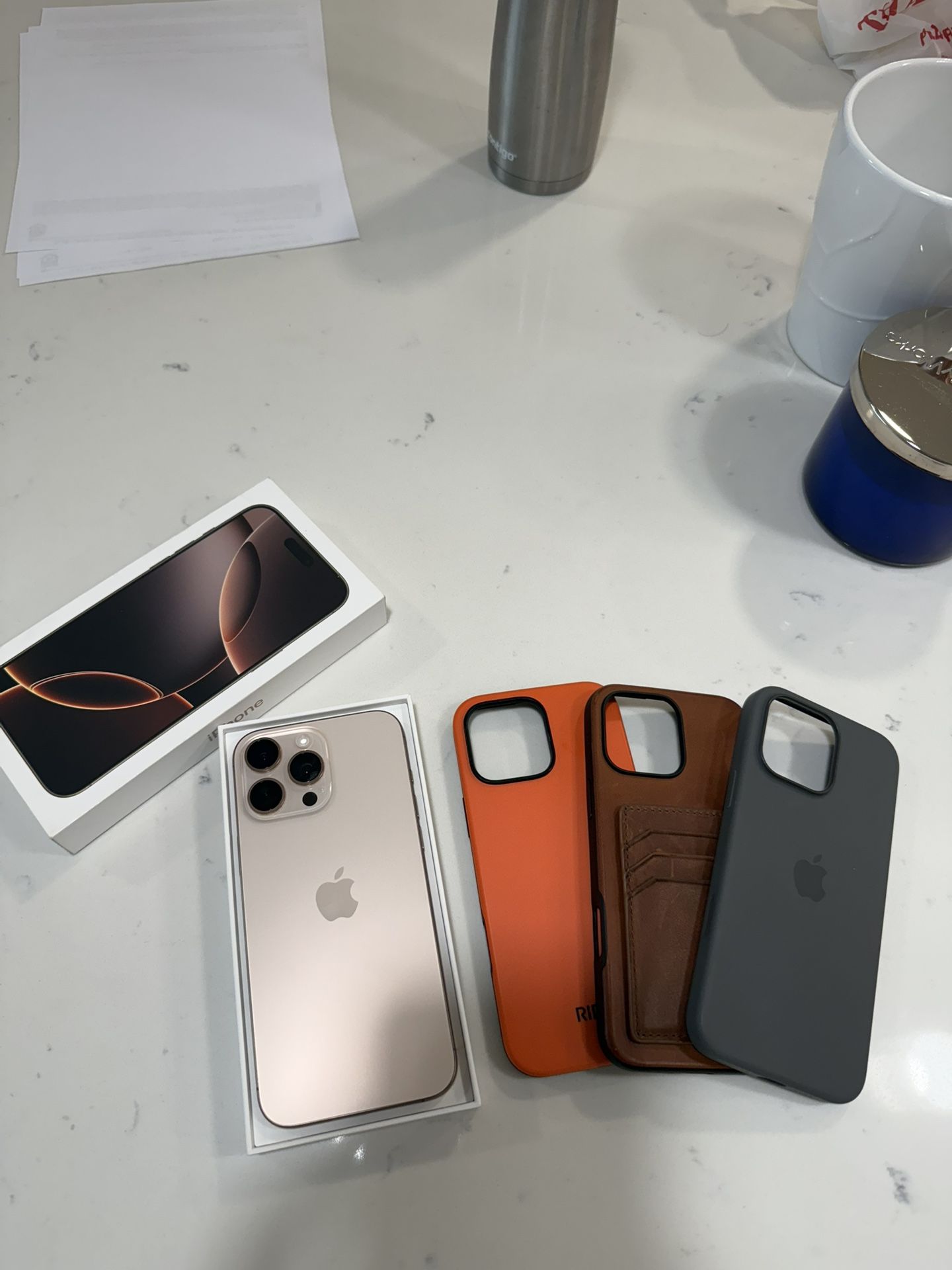iPhone 16 Pro Max 256gb Desert Titanium Unlocked