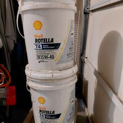 10 gal.  rotella  15w40 Motor Oil