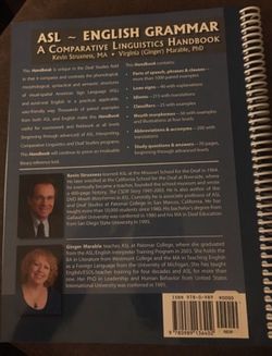 Harris Communications Harris Communications B1277 ASL - English Grammar. Comparative linguistic handbook