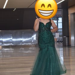 Green Prom Dress 