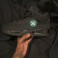 Jordan black cat 4s