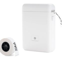 Label Maker Machine with Tape, HP2 Portable Bluetooth Label Printer