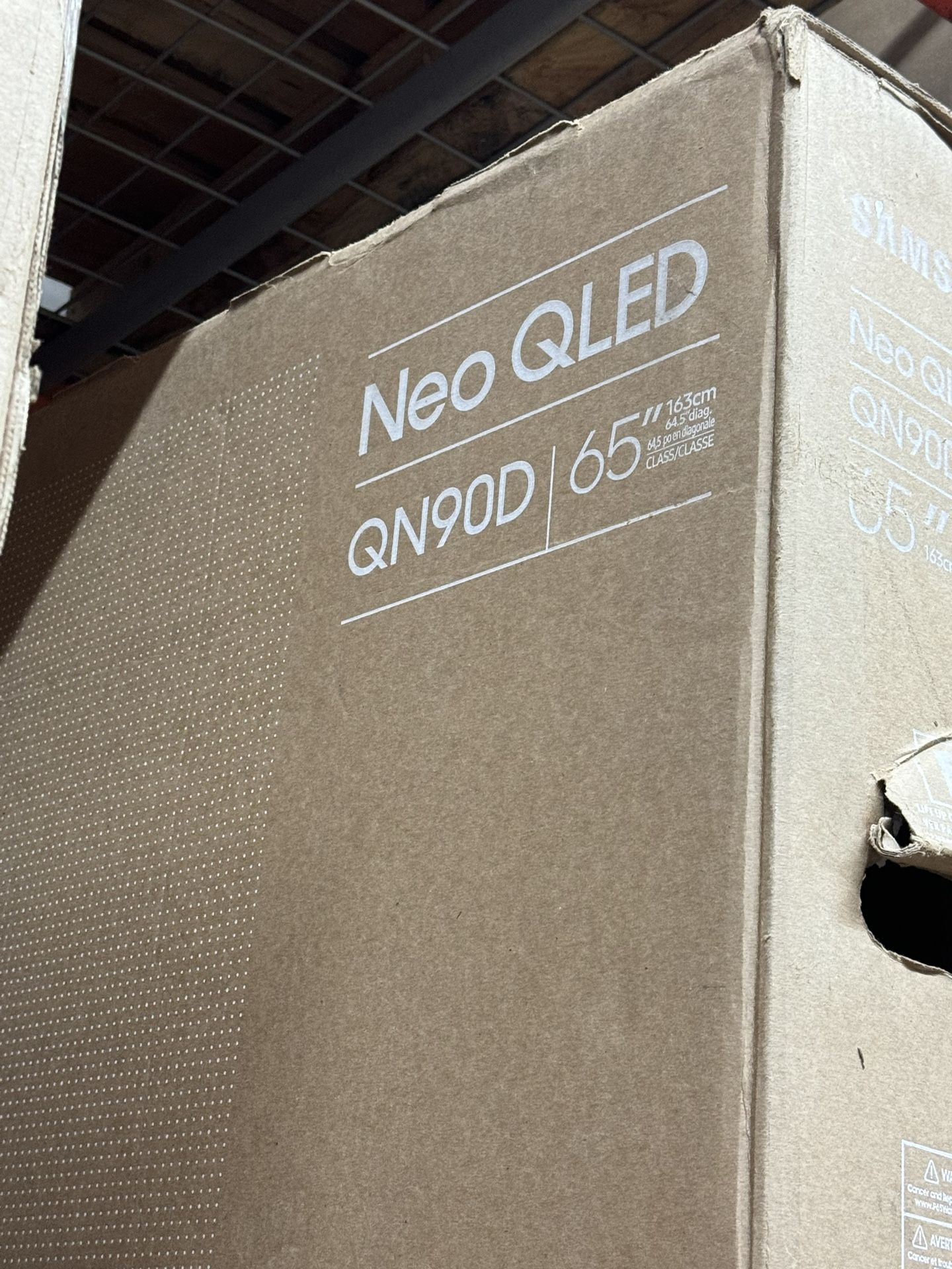 SAMSUNG 65-Inch Class Neo QLED 4K QN90D Series Quantum HDR+, Dolby Atmos, Object Tracking Sound+, Anti-Glare, Gaming Hub, Q-Symphony, Smart TV with Al