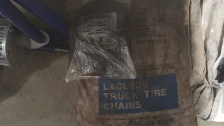 Truck Tire Chains. New! Never Been Out Of Bag!