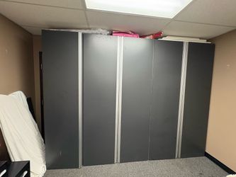 Industrial storage cabinets