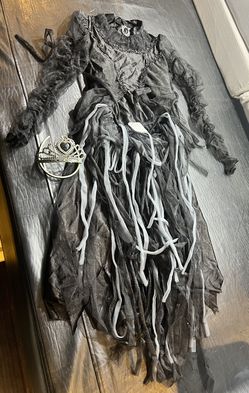 3 Piece Dark Princess Costume Size 10-12