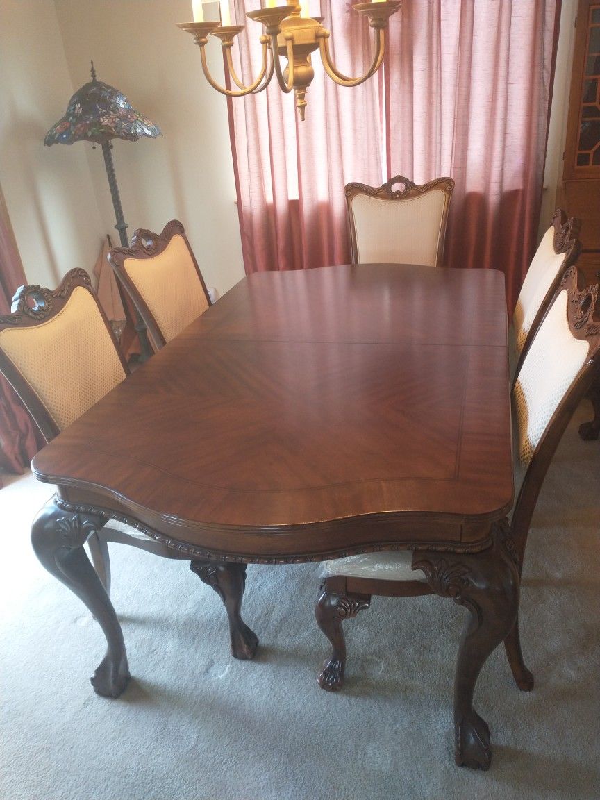 Dining Room Table With Chairs 7 Piece Set