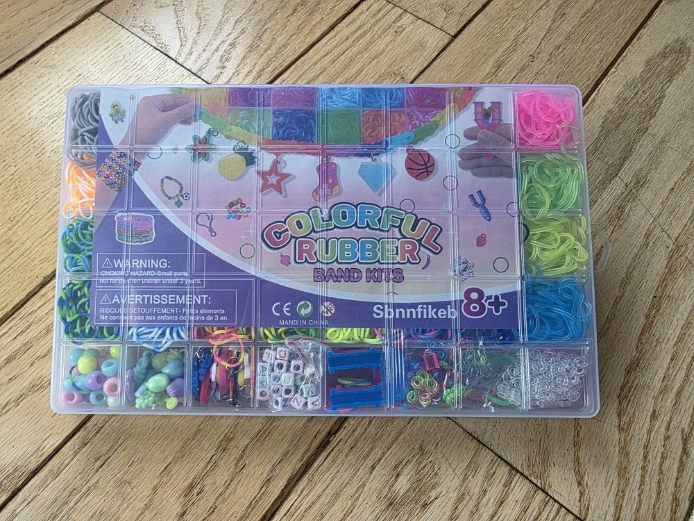 Colorful Rubber Band Kit - 8+