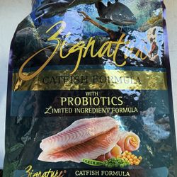 Dog Food Catfish Formula  25lbs $50