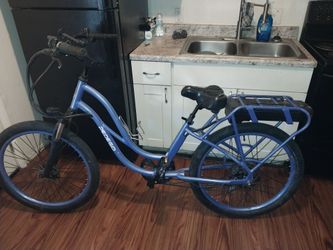 Pedego interceptor step thru periwinkle