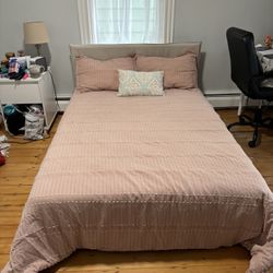 IKEA Mattress+ Bed frame (can Be Sold Separately) 