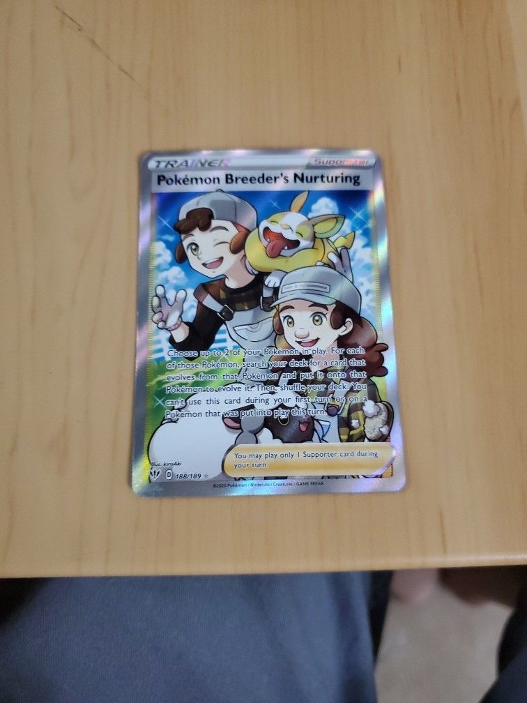 Pokemon Breeder Nurturing Full Art