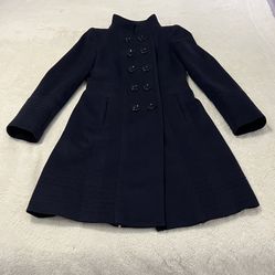 Zara Navy Pea Coat