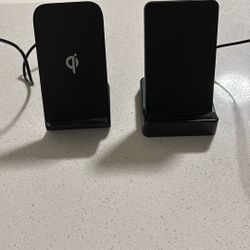 2  Wireless Docking Station Phone Chargers