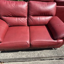 Red Sofas