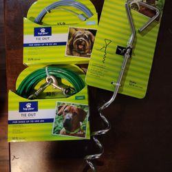 Dog Stake And Ties