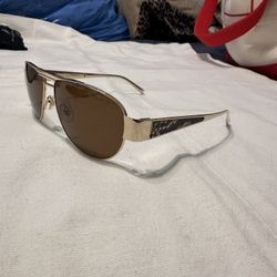 SAMA EYE WEAR BOA GOLD S AVIATOR GENUINE SNAKE SKIN INSET 