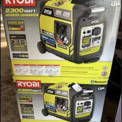 Ryobi 2,300-Watt Bluetooth Inverter Generator (Model RYi2322)