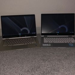 2 Google Chromebooks