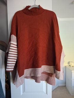 Knit Poncho Sweater