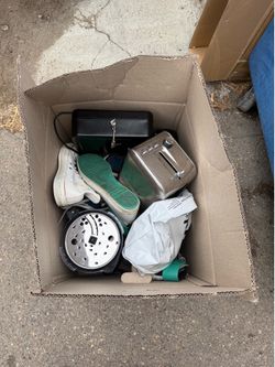 Free moving giveaway! New food processor, toaster, wrenches, shoes, and more!