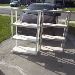 4 Layer Plastic Rack