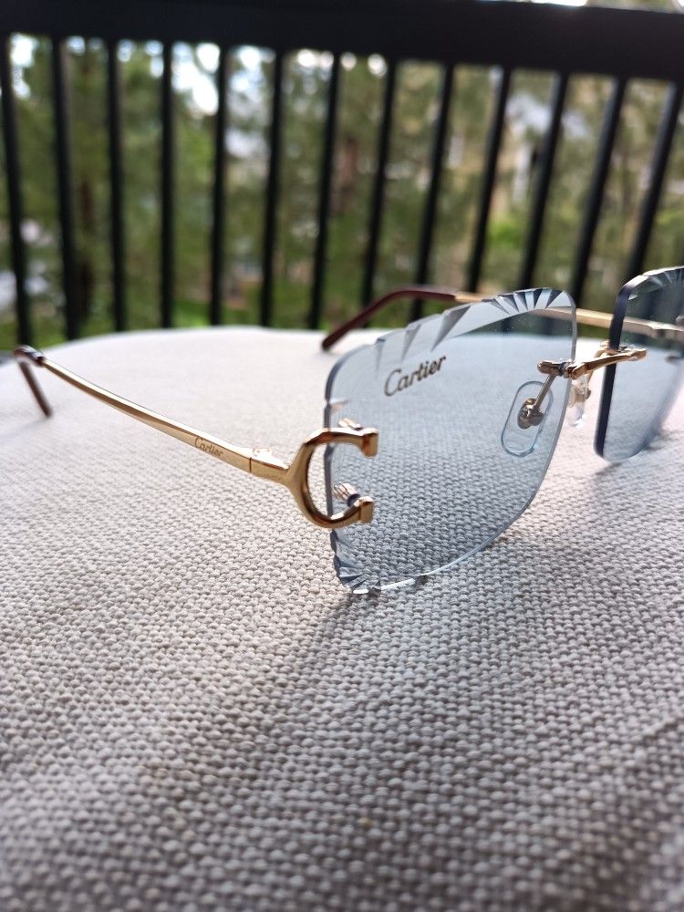 C Wire Gold blue Carties
