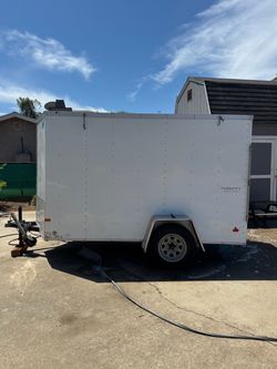 12 foot enclosed trailer
