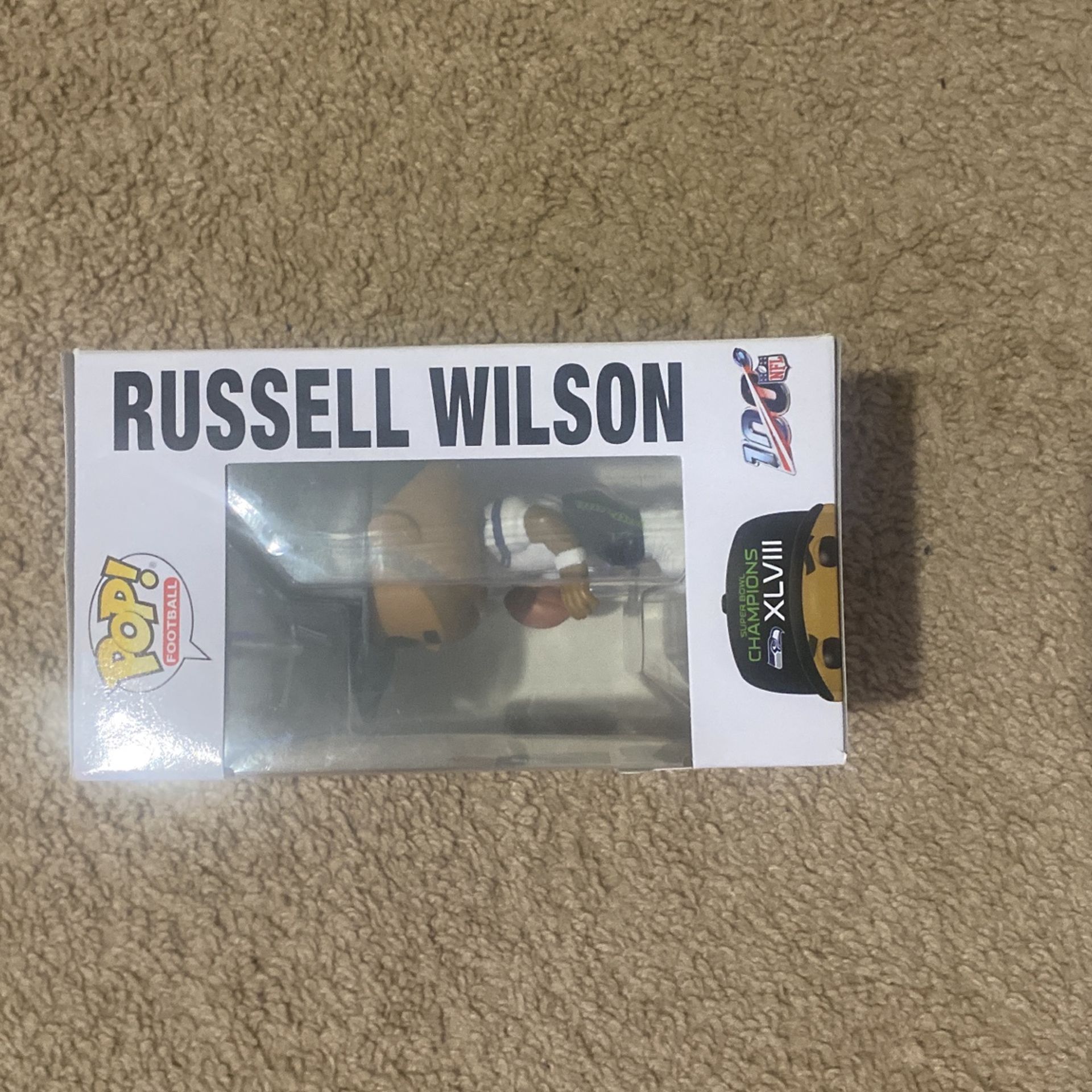 Russell Wilson Pop Figure