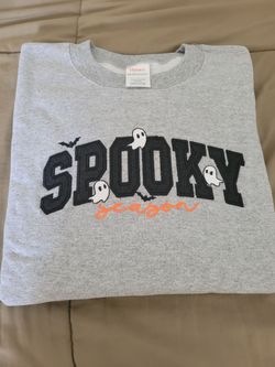 Kids  Spooky Season Halloween Sweatshirt