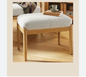 Hearth&Hand Magnolia Boucle Ottoman 4 available