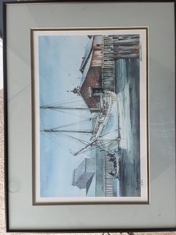 Bernie Webber “Equator” Lithograph