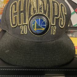 Warriors 2018 Champions Hat