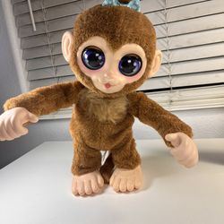 FurReal Peanut The Playful Monkey Interactive Toy Monkey 15" 