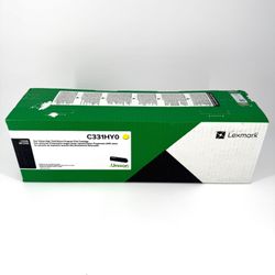 Lexmark C331HY0 Yellow High Yield Toner Cartridge