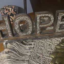 Bundle/ Coat Hooks / 2 Signs/ Welcome/ Hope