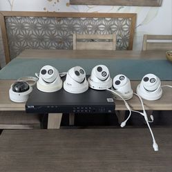 LTS 6 camera and NVR setup