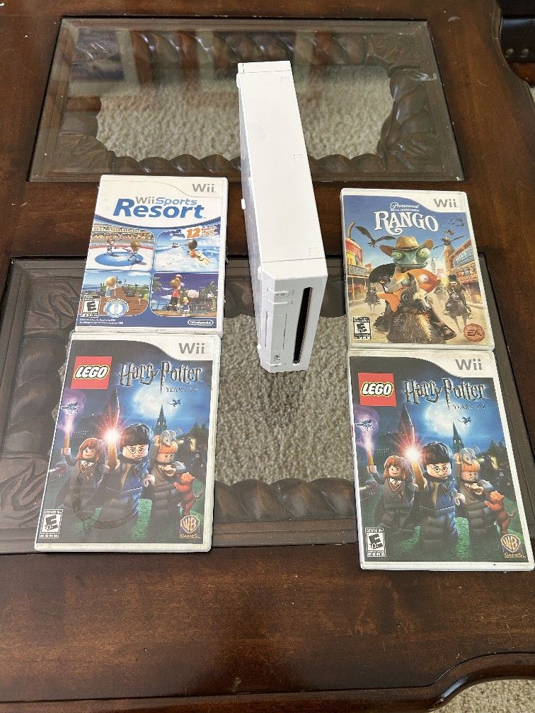 Wii Console And Games