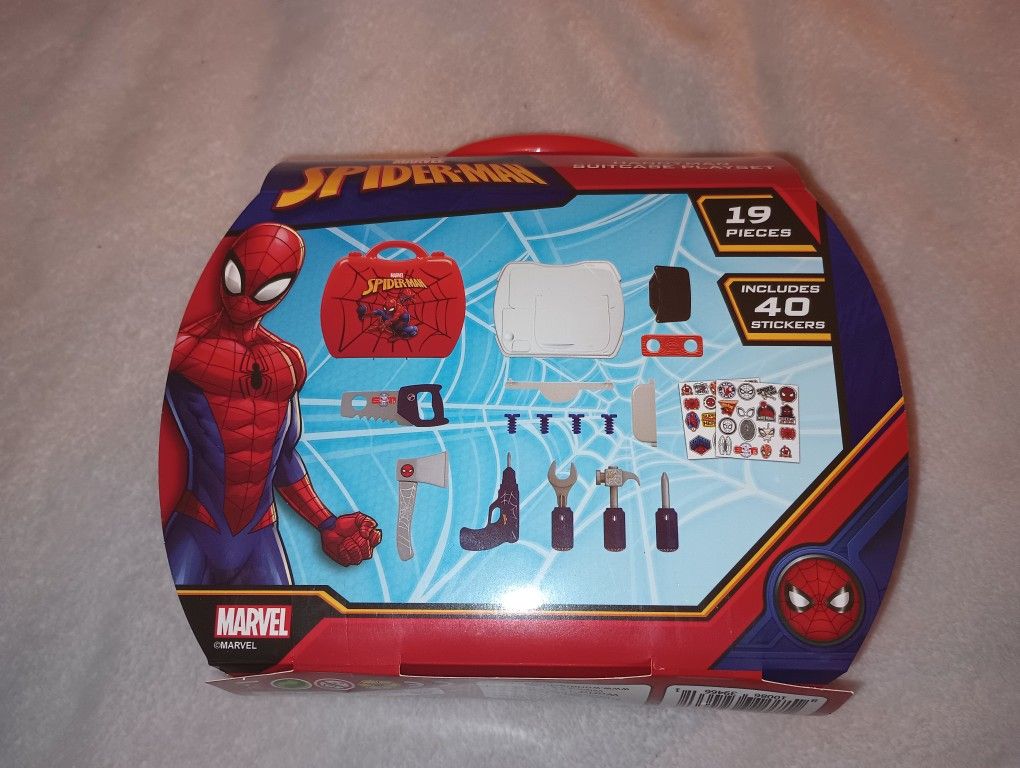 Spiderman Handyman Suitcase Playset