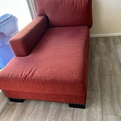 Red Chaise 