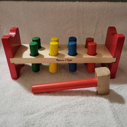 Melissa and Doug, Deluxe Pound A Peg Bench