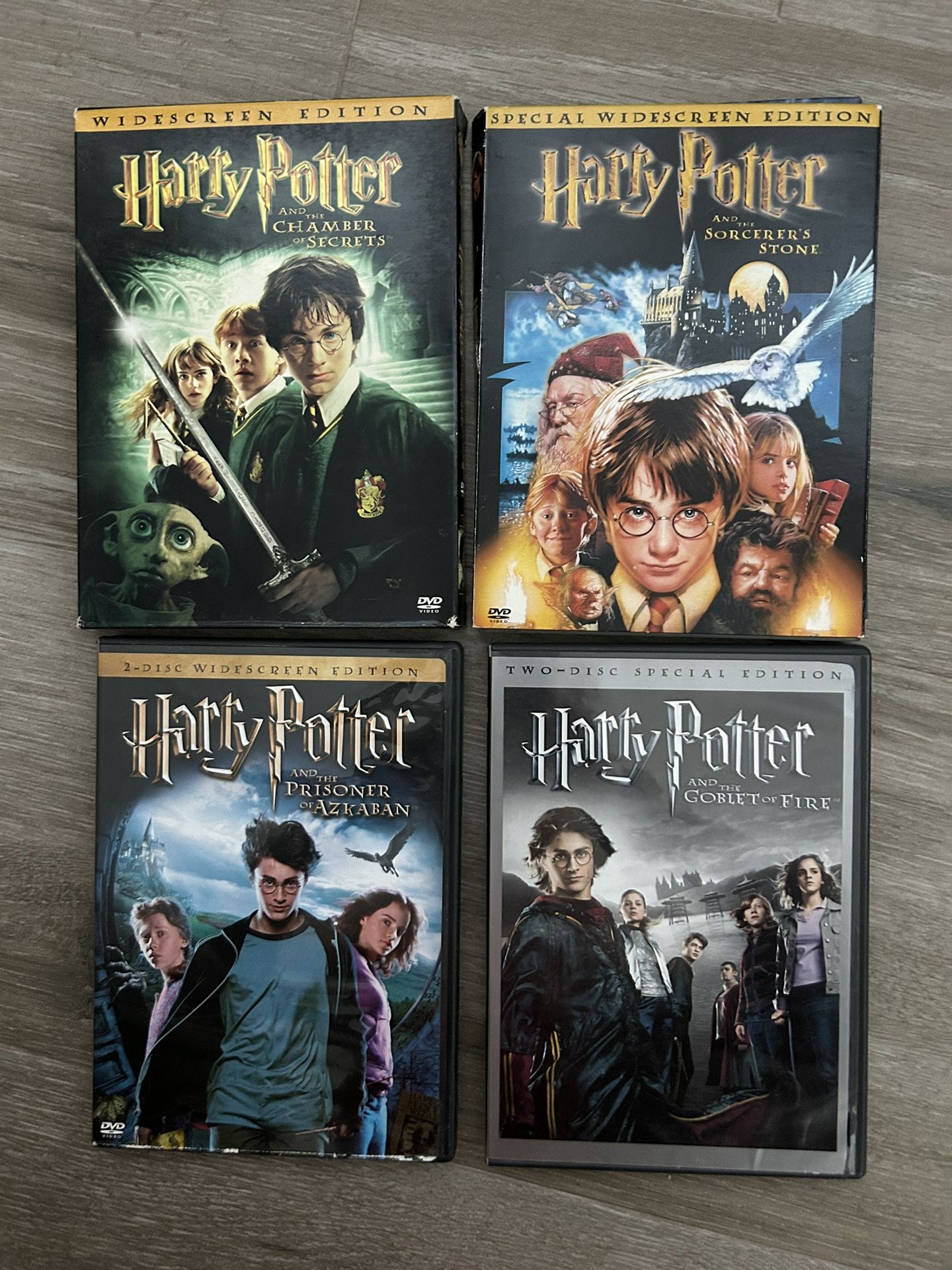 Harry Potter Lot Of DVDs Movies