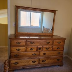 Dresser And Mirror