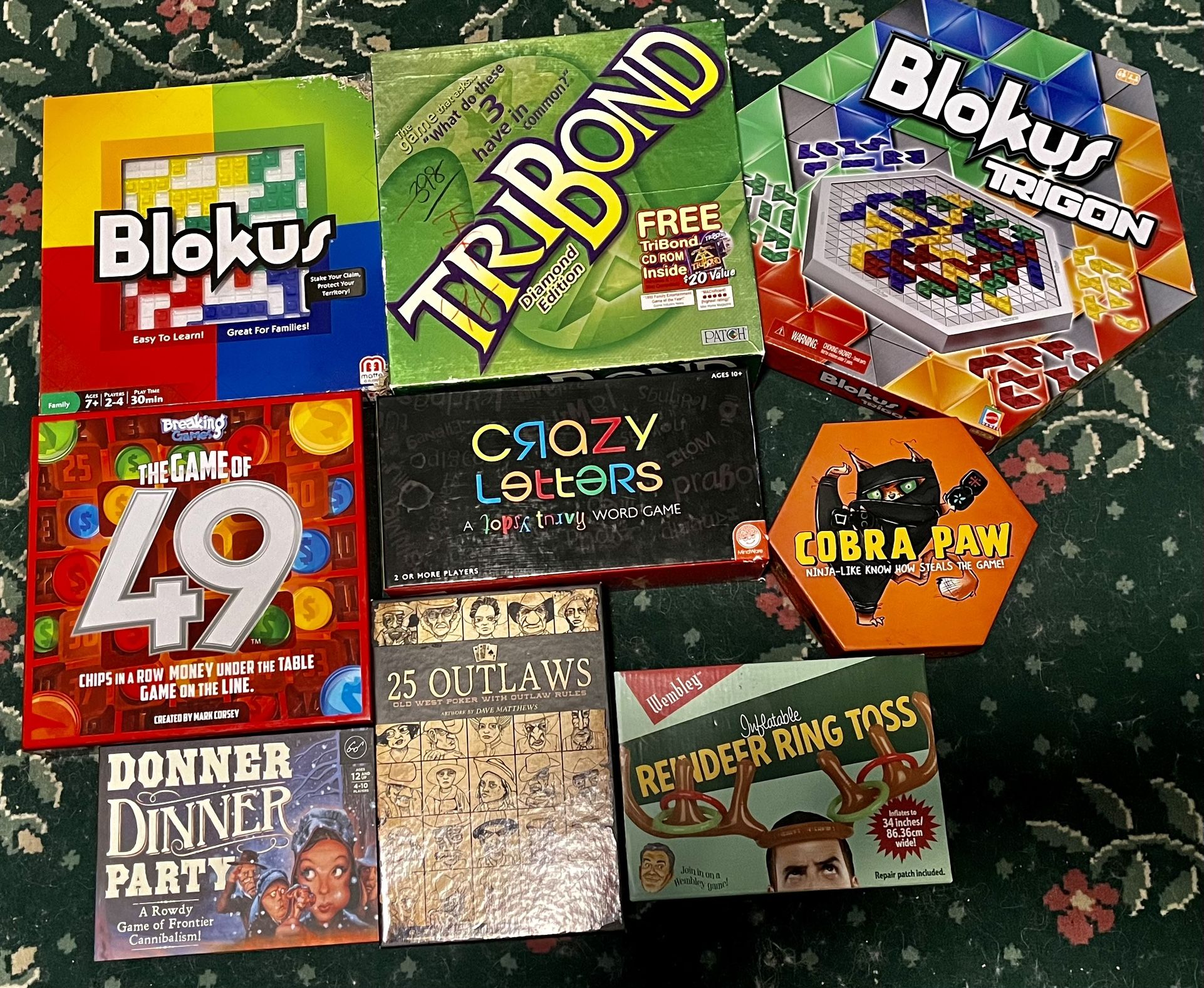 Blokus Board Game & BACKGAMMON SET