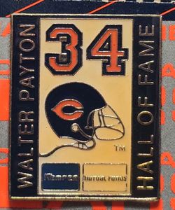 WALTER PAYTON COLLECTIBLE PIN!