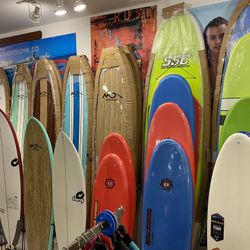 Surf boards  6 7 And 8 foot foam Surf boards at Catch A Wave Surfshop