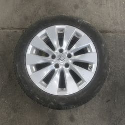 Honda Accord OEM Design Wheel 17" 2013-2015 Silver Replacement Rim 64047