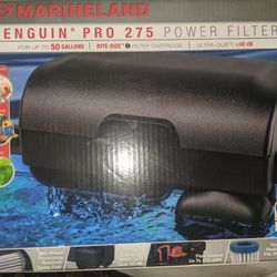 Marineland 275 Penguin PRO Power Filter, Multi-Stage Aquarium Filtration

