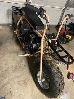 ct200U-ex camo mini bike