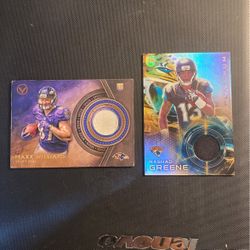 Play worn memorabilia cards